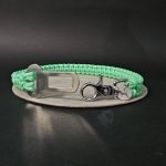Cintura di sicurezza per cani verde menta