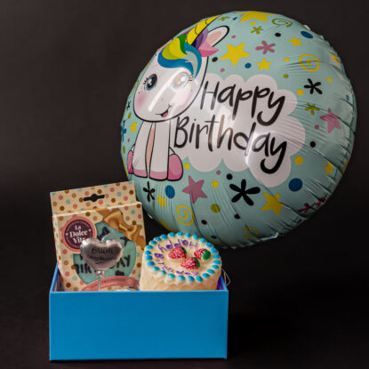 Birthday box celeste